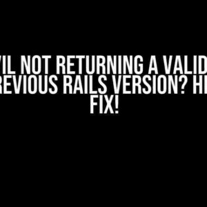 Date.civil not returning a valid date as under previous Rails version? Here’s the Fix!