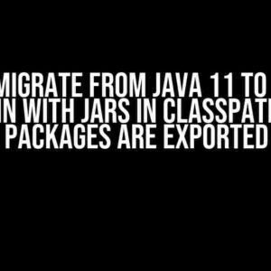 How to Migrate from Java 11 to 17 for a Plugin with JARs in Classpath and Packages are Exported